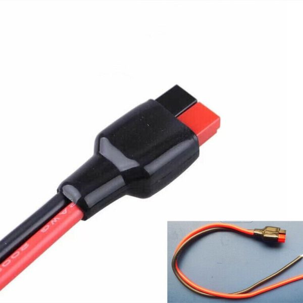 45A Anderson Powerpole-style Connector Pigtail Lead 10AWG