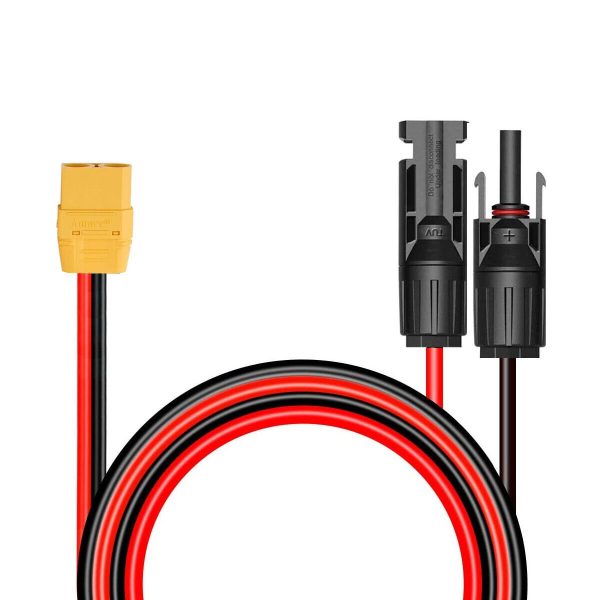 Solar Panel to XT90 Female Cable 10AWG for Portable Power Stations