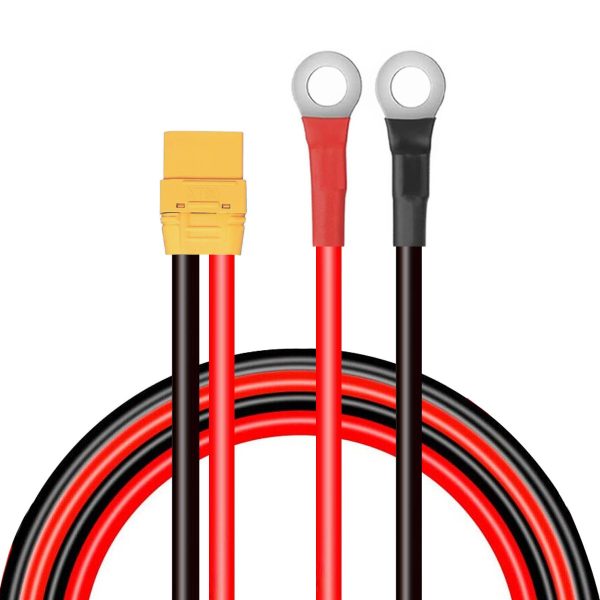 XT90 Male to M8 5/16 O Ring Terminal Cable 10AWG